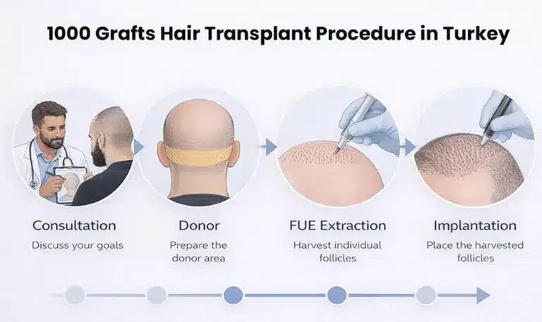 1000-Grafts-Hair-Transplant-Procedure-In-Turkey-768X457.Jpg 1000 Grafts Hair Transplant In Turkey – Cost – Before And After Hair Restoration Excellence You Can Trust