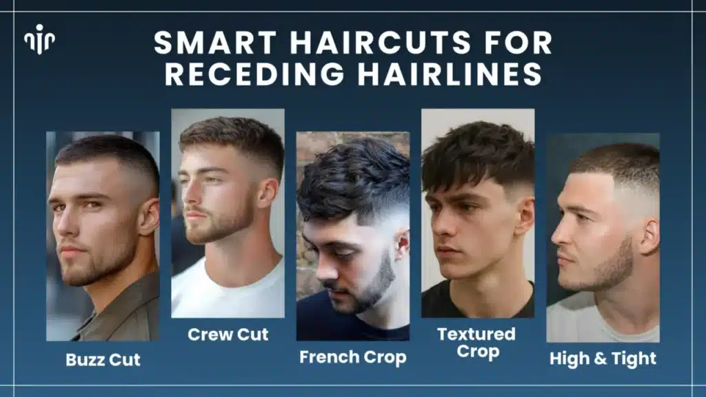 Top Men’s Hairstyles That Suit Receding Or Balding Hairlines Hair Restoration Excellence You Can Trust